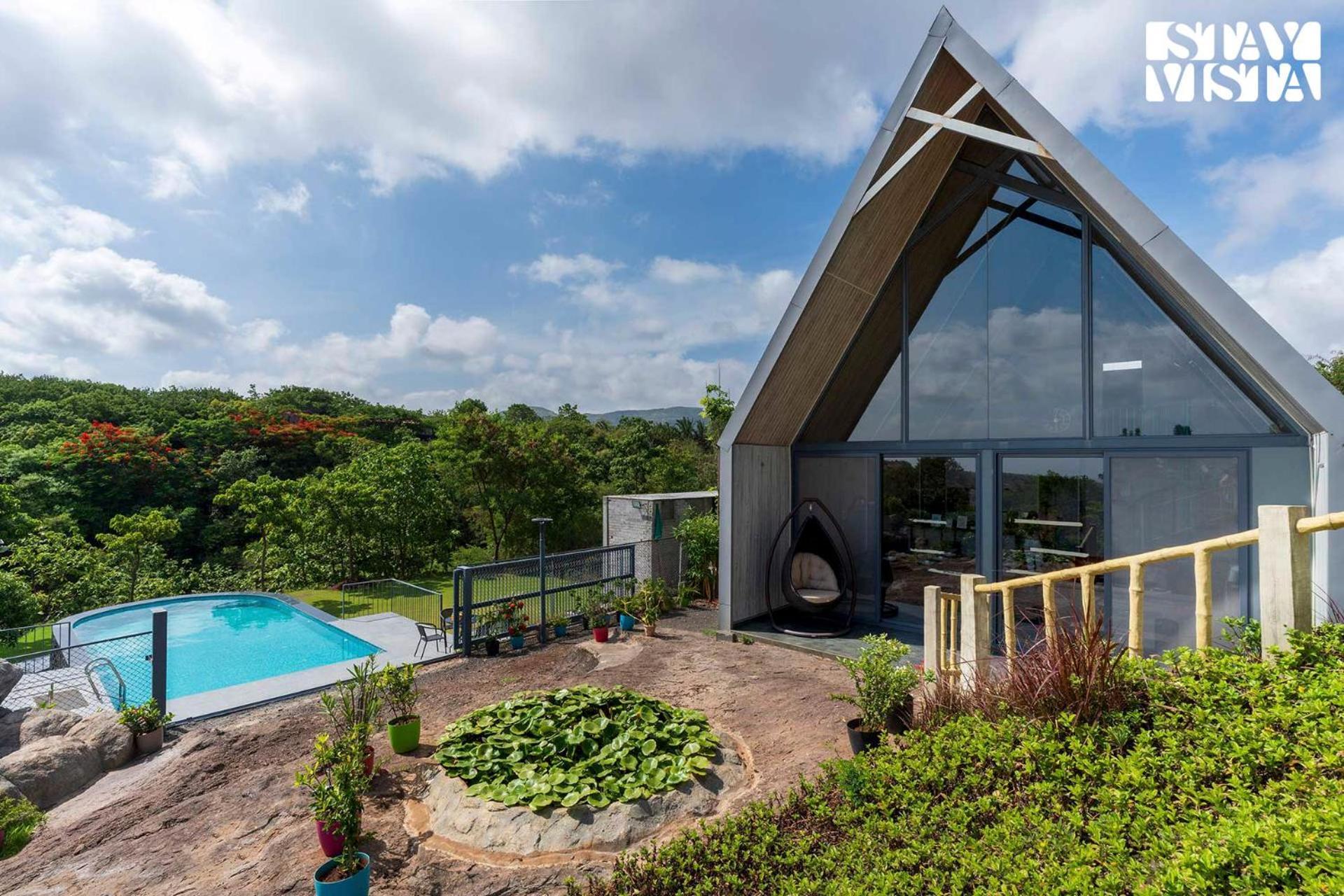 Stayvista'S Celeste Villa - Hill-View Retreat With Infinity Pool Насик Экстерьер фото